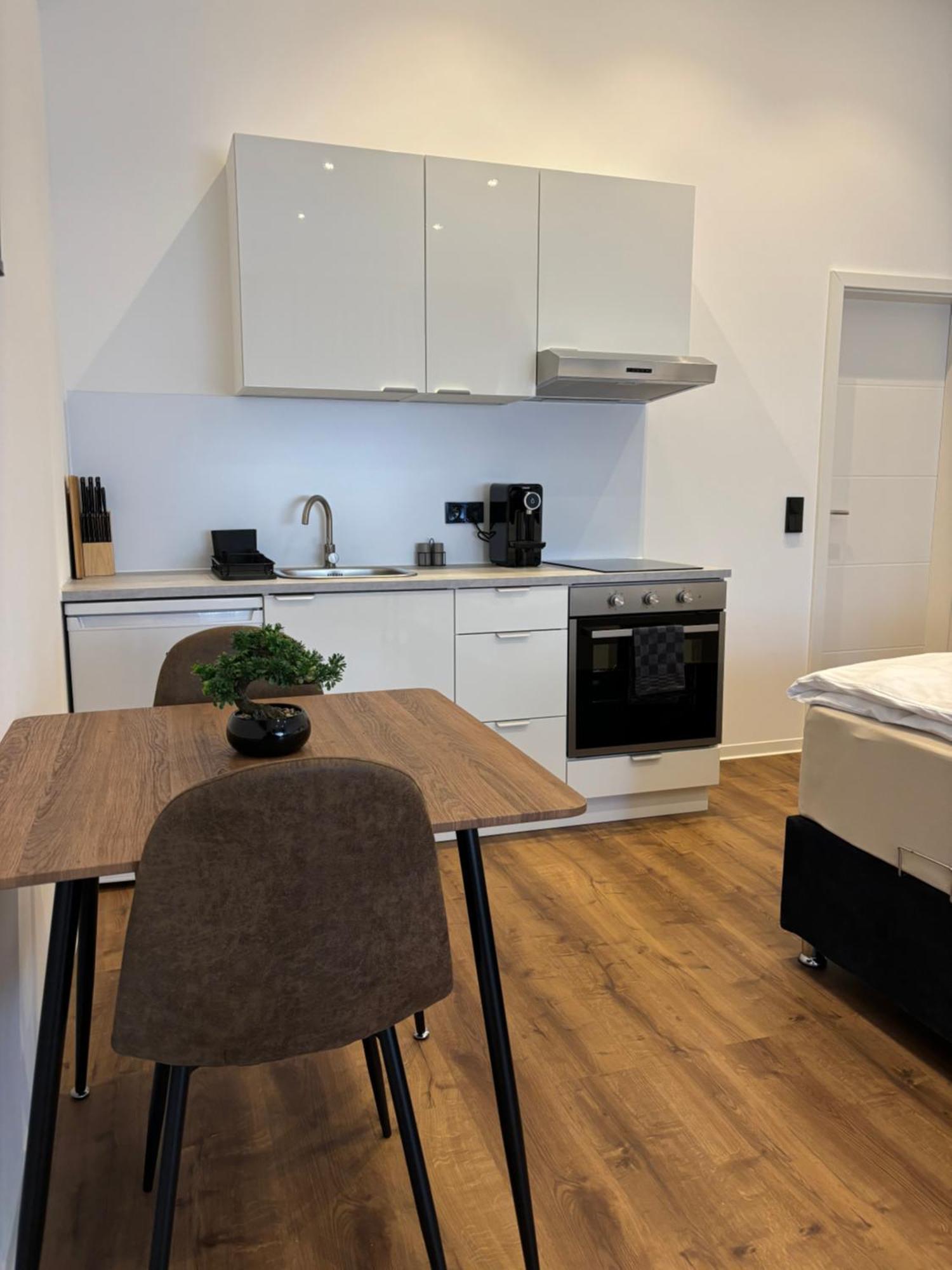 Luxus Apartment Mit Whirlpool In Kiel Dış mekan fotoğraf