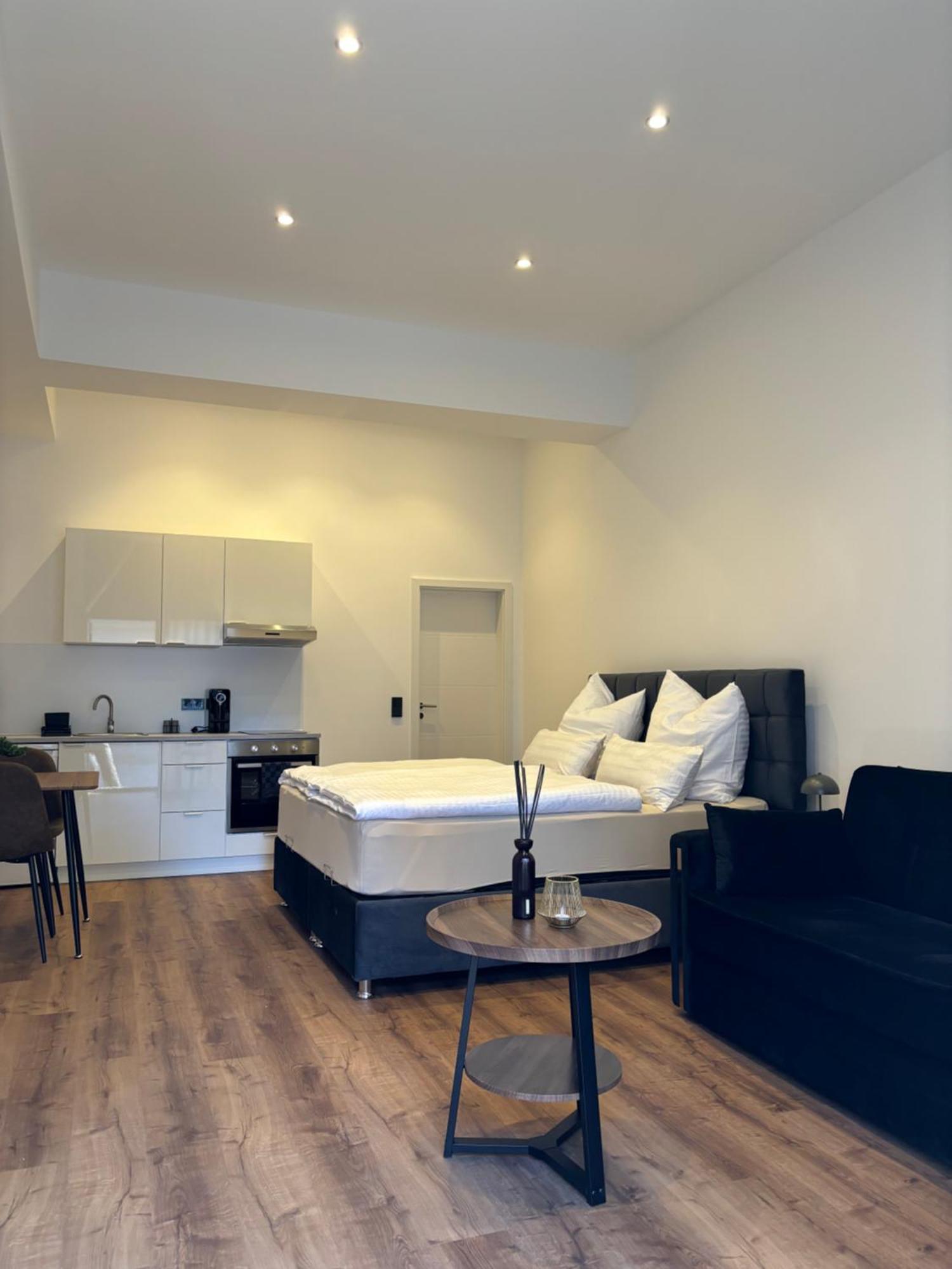 Luxus Apartment Mit Whirlpool In Kiel Dış mekan fotoğraf