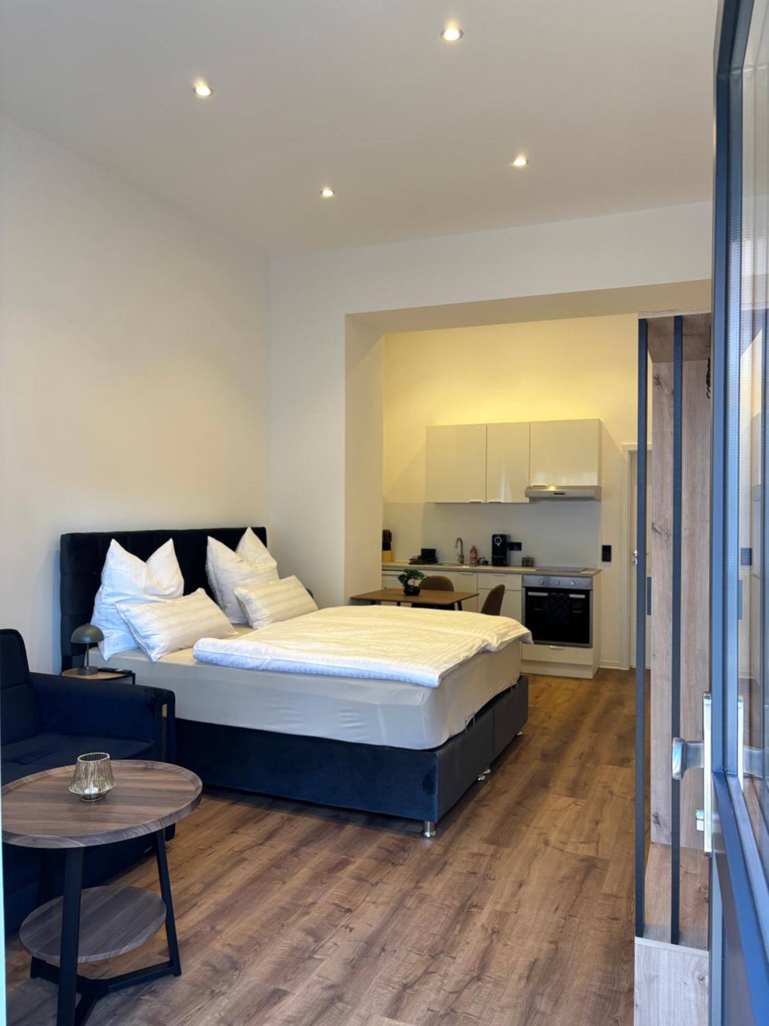 Luxus Apartment Mit Whirlpool In Kiel Dış mekan fotoğraf