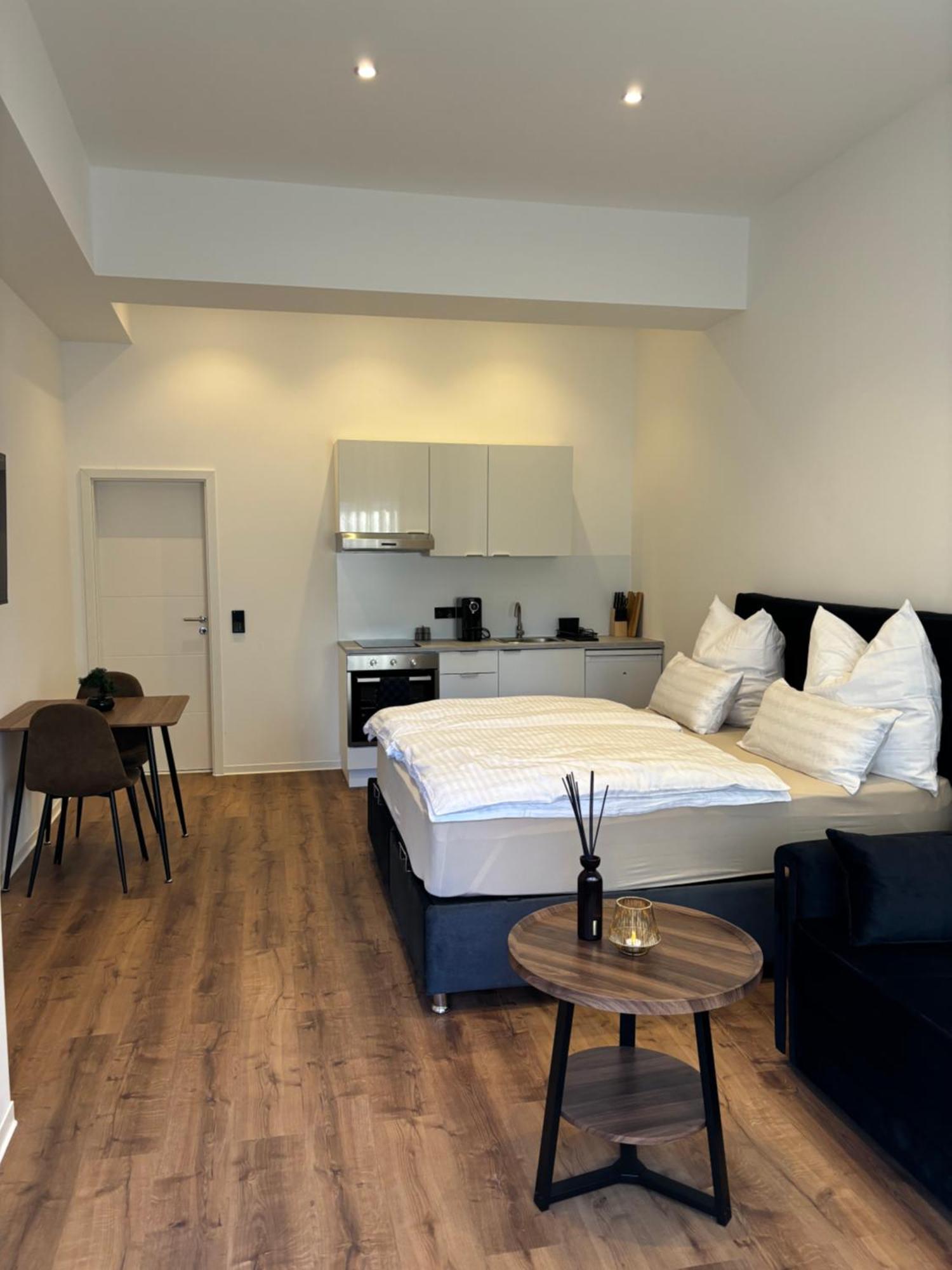 Luxus Apartment Mit Whirlpool In Kiel Dış mekan fotoğraf