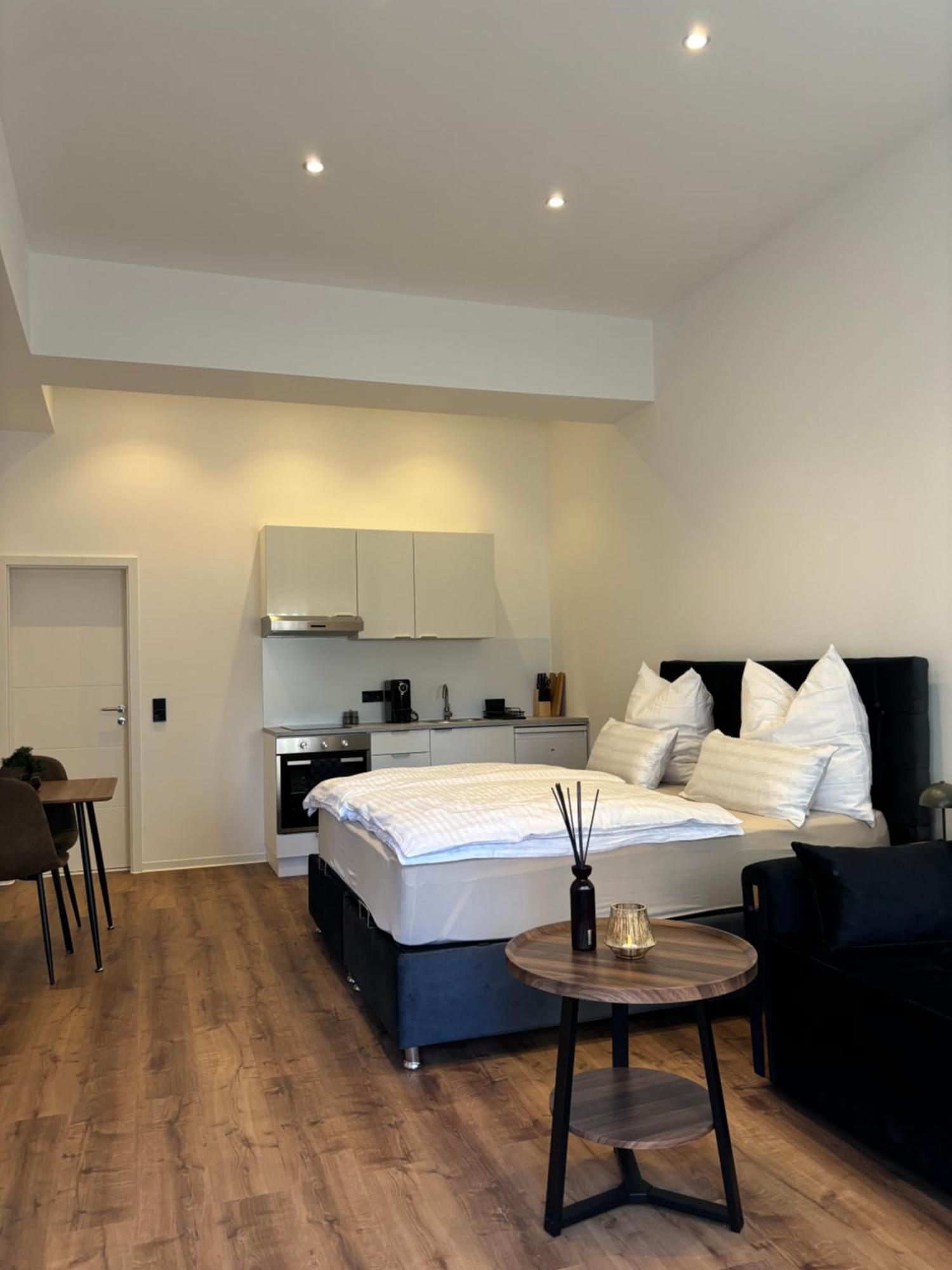 Luxus Apartment Mit Whirlpool In Kiel Dış mekan fotoğraf