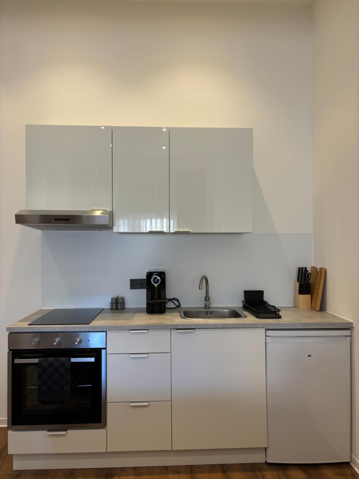 Luxus Apartment Mit Whirlpool In Kiel Dış mekan fotoğraf
